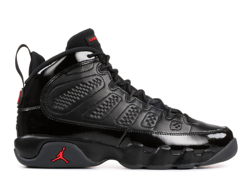 Grade School Youth Size Nike Air Jordan Retro 9 "Bred" 302359 014