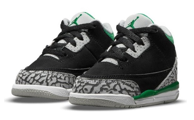 Toddler Nike Air Jordan Retro 3 'Pine Green' 832033 030