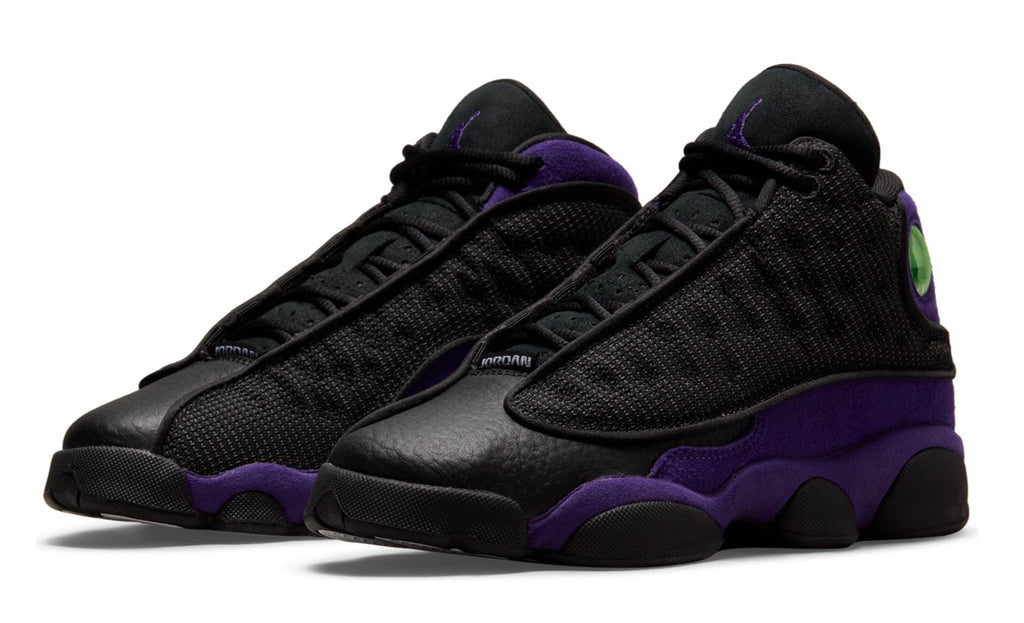 Grade School Youth Size Nike Air Jordan Retro 13 'Court Purple' 884129 015