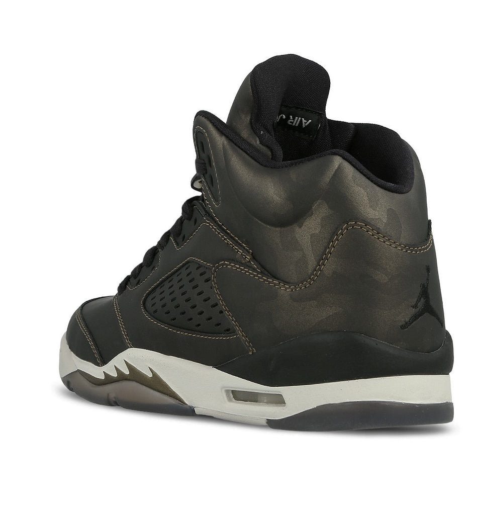 Grade School Youth Size Nike Air Jordan Retro 5 Premium Heiress Camo 919710 030