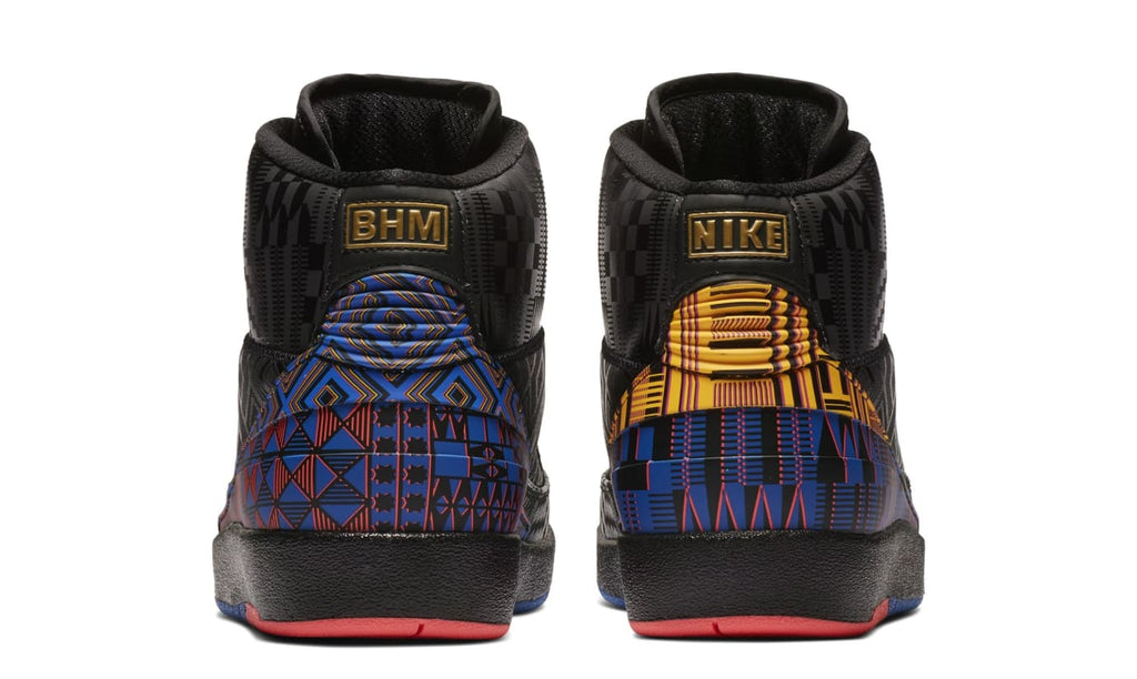 Men's Nike Air Jordan Retro 2 "Black History Month" BQ7618 007