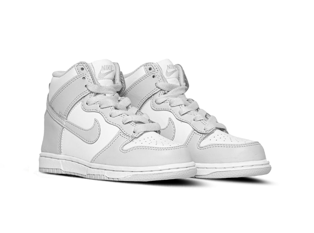 Pre School Sizes Nike Dunk High 'Vast Grey' DD2314 101