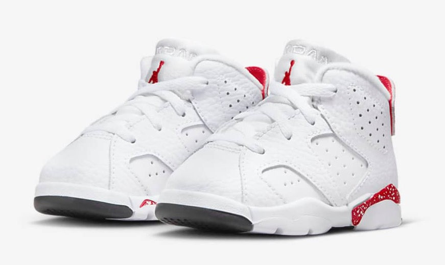 Toddler Size Nike Air Jordan Retro 6 'Red Oreo' DV3606 162
