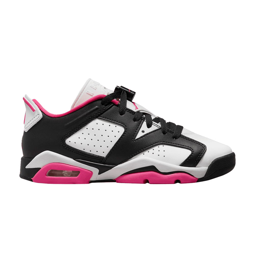 Grade School Youth Size Nike Air Jordan Retro 6 Low 'Fierce Pink' 768878 061