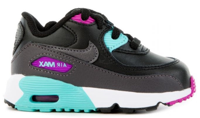 Toddler Size Nike Air Max 90 Leather 'South Beach' 833416 033
