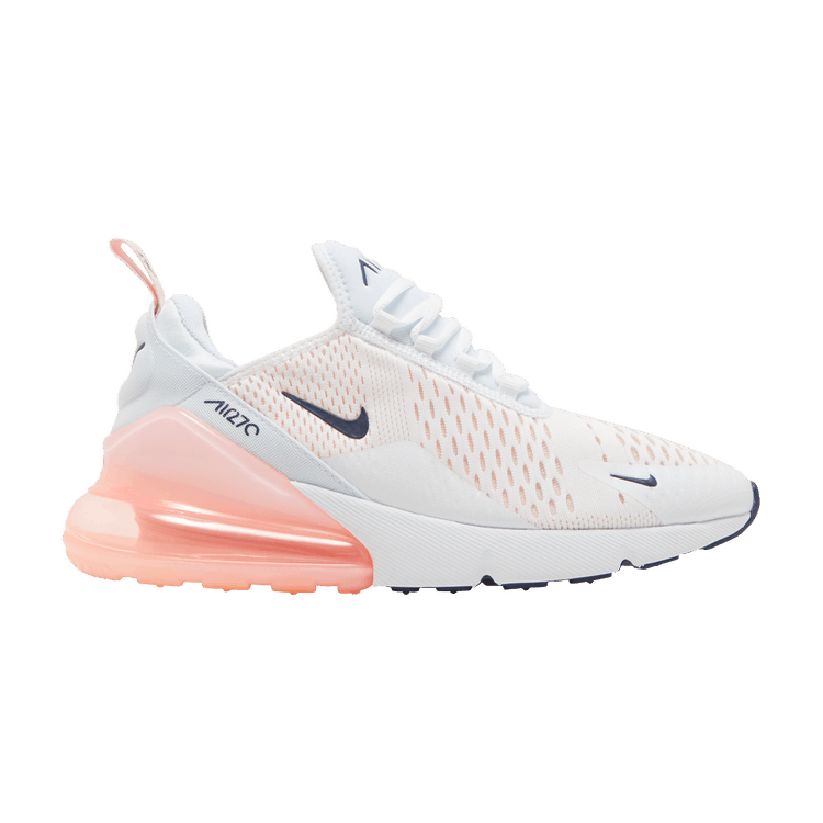 Women's Nike Air Max 270 'White Bleached Coral AH6789 110