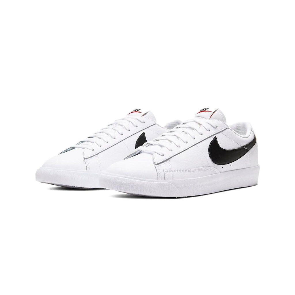 Men's Nike Blazer Low Leather 'Black Swoosh' CZ1089 100