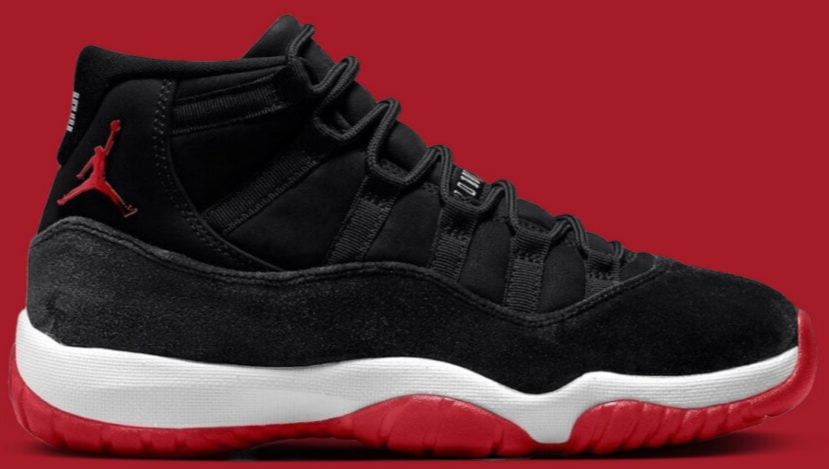 Pre Order Pre School Size Nike Air Jordan Retro 11 'Bred Velvet' HF7807 061