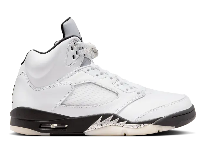 Pre Order Men's Nike Air Jordan Retro 5 'White Black' DD0587 110