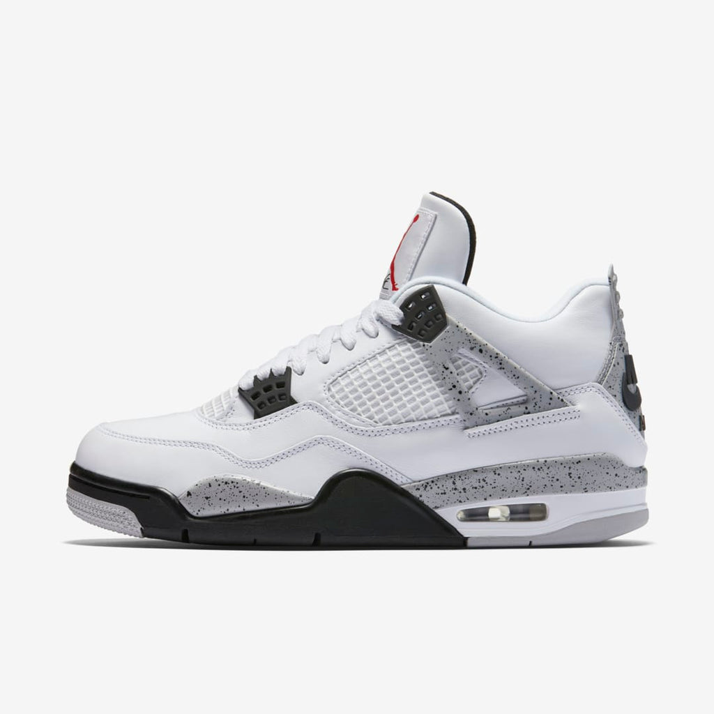 Pre Order Men's Size Nike Air Jordan Retro 4 OG 'White Cement' 2025 FV5029 100