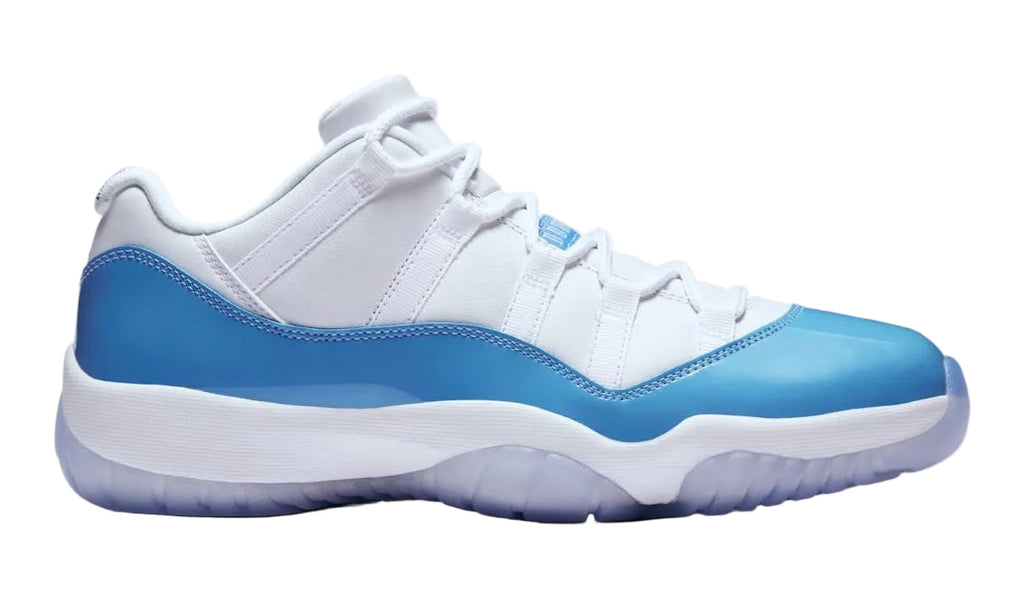 Pre Order Grade School Youth Size Nike Air Jordan Retro 11 Low 'UNC' 2026