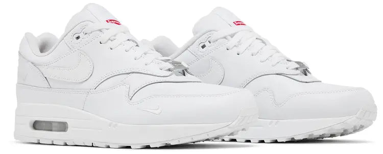 Men's Supreme x Nike Air Max 1 '87 SP 'Triple White' HF8813 100