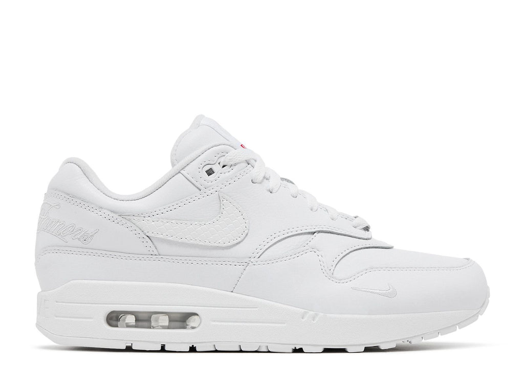 Men's Supreme x Nike Air Max 1 '87 SP 'Triple White' HF8813 100