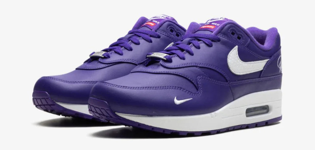 Men's Supreme x Nike Air Max 1 '87 SP 'Varsity Purple' HF8813 500