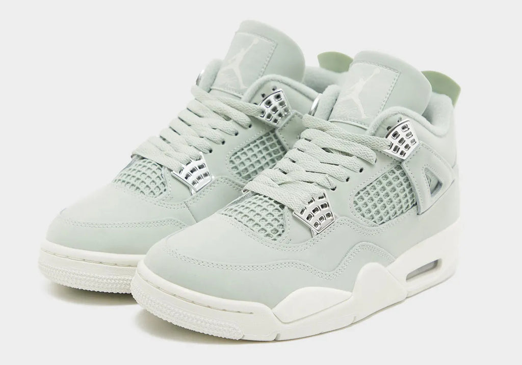 Pre Order Women's Nike Air Jordan Retro 4 'Seafoam' HV0823 003