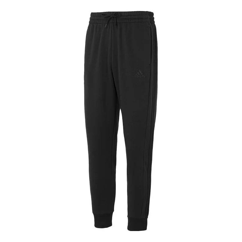 Men's Adidas Fleece 3-Stripes Tapered Cuff Pants IJ8885