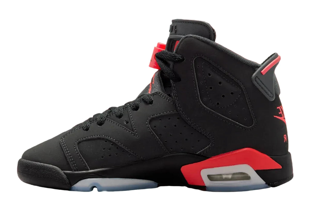 Pre Order Grade School Youth Size Nike Air Jordan Retro 6 'Reverse Infrared' IQ1275 001
