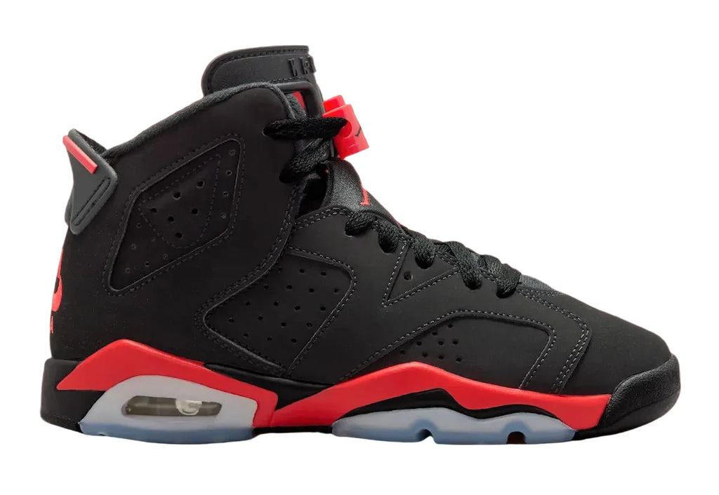 Pre Order Grade School Youth Size Nike Air Jordan Retro 6 'Reverse Infrared' IQ1275 001