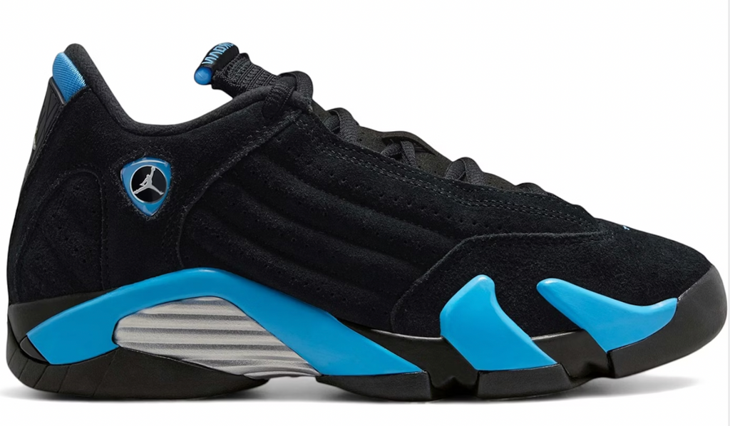 Pre Order Grade School Youth Size Nike Air Jordan Retro 14 'Black University Blue' 487524 007