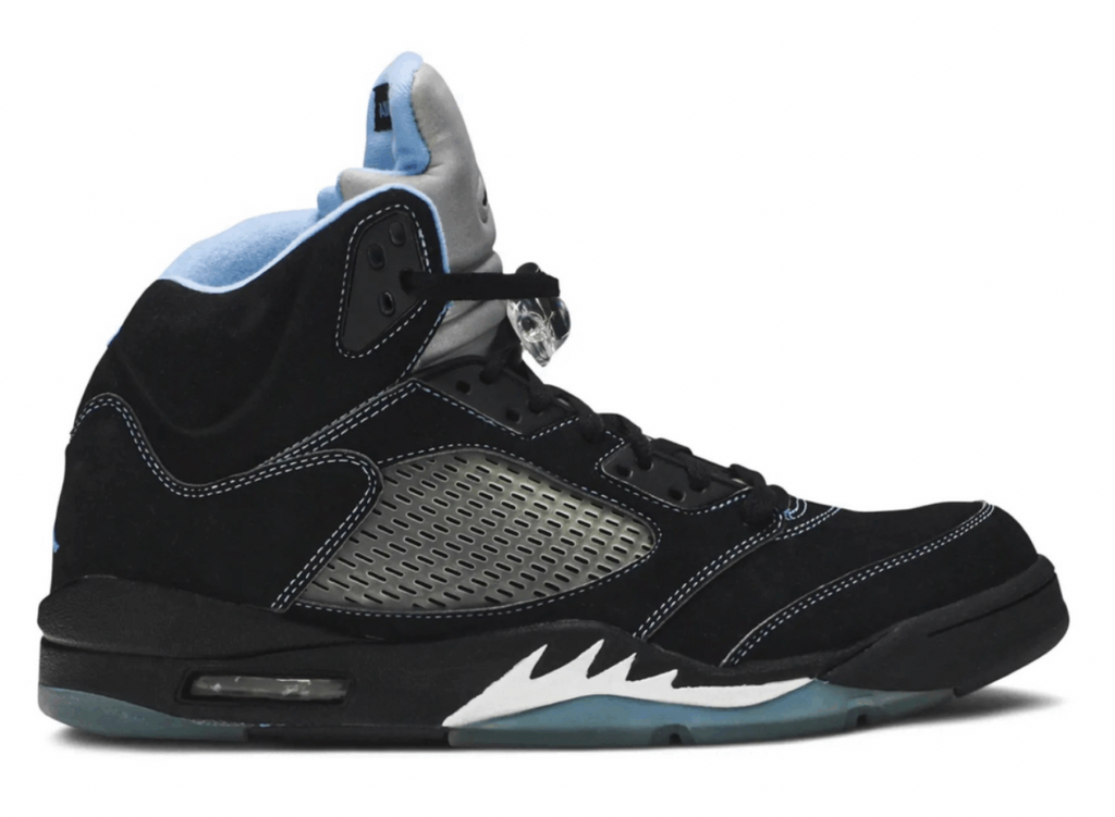 Pre Order Men's Nike Air Jordan Retro 5 'Black University Blue' 2026 DD0587 008