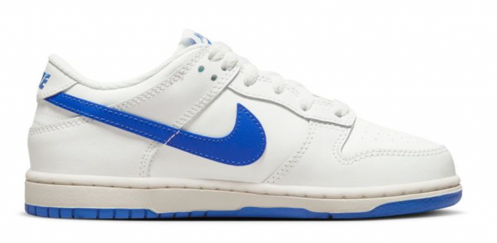 Preschool Nike Dunk Low 'Hyper Royal' DH9756 105