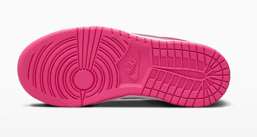 Preschool Nike Dunk Low 'Laser Fuchsia' FB9108 102