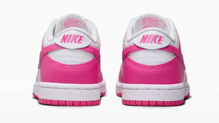 Preschool Nike Dunk Low 'Laser Fuchsia' FB9108 102