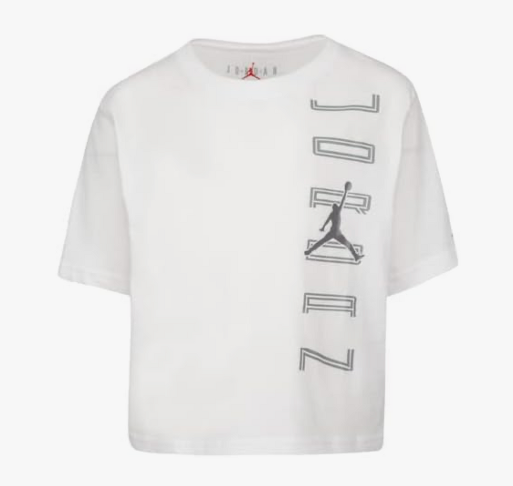Girls Youth Size Air Jordan Jumpman AJ11 Vertical Tee 45B360 001