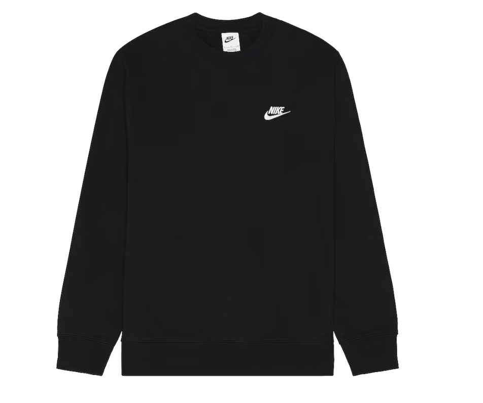 Men's Nike Sportswear Club Fleece Crewneck Sweatshirt BV2662 010