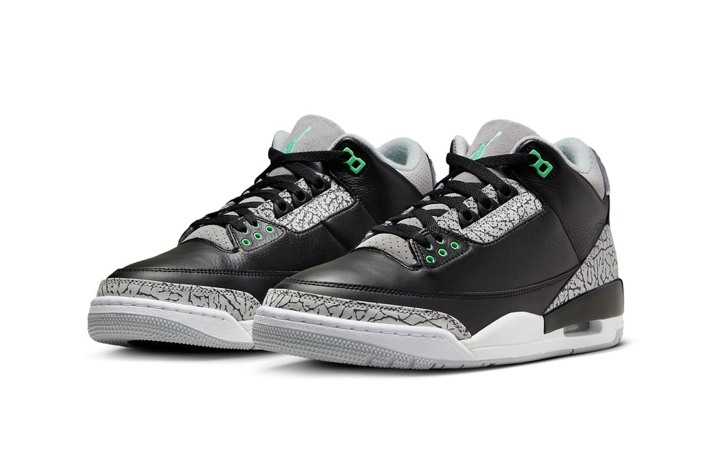 Men's Nike Air Jordan Retro 3 'Green Glow' CT8532 031