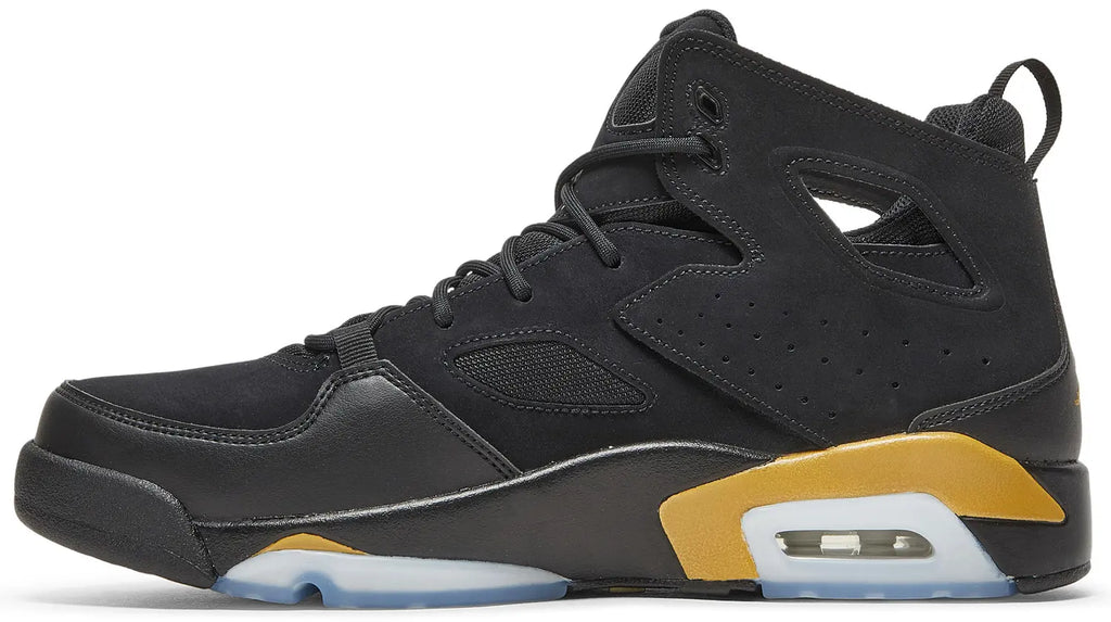 Men's Nike Air Jordan Flight Club 91 'Black Metallic Gold' DC7329 007