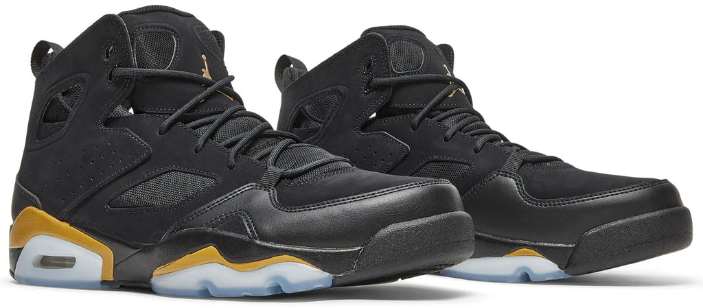 Men's Nike Air Jordan Flight Club 91 'Black Metallic Gold' DC7329 007