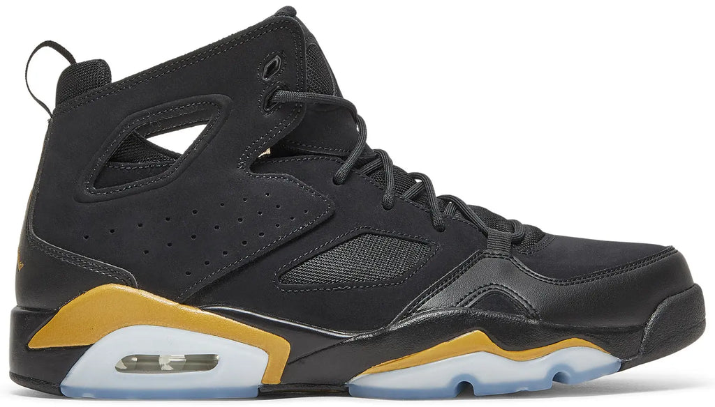 Men's Nike Air Jordan Flight Club 91 'Black Metallic Gold' DC7329 007