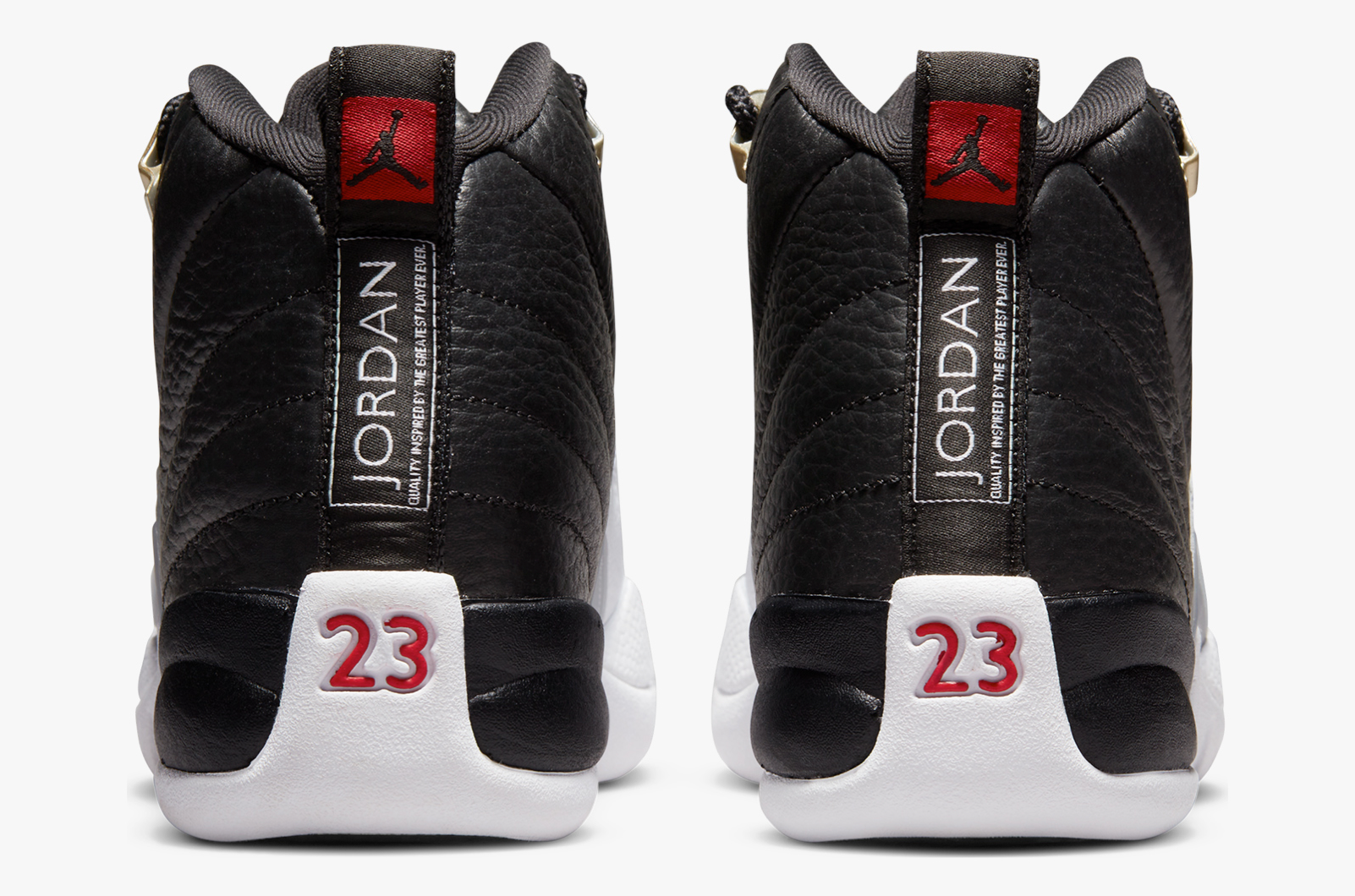 Air Jordan 12 Retro Playoffs Men's Size 10.5 Black Red Whi…