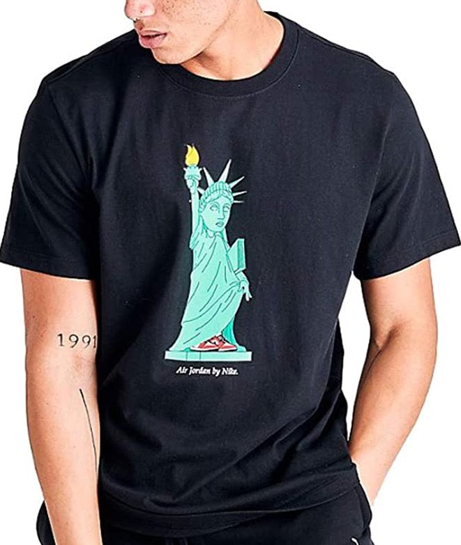 Mens Jordan Character City New York T-Shirt CU2109 010