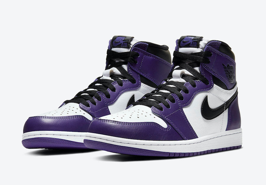 Men's Nike Air Jordan Retro 1 High OG "Court Purple 2.0" 555088 500