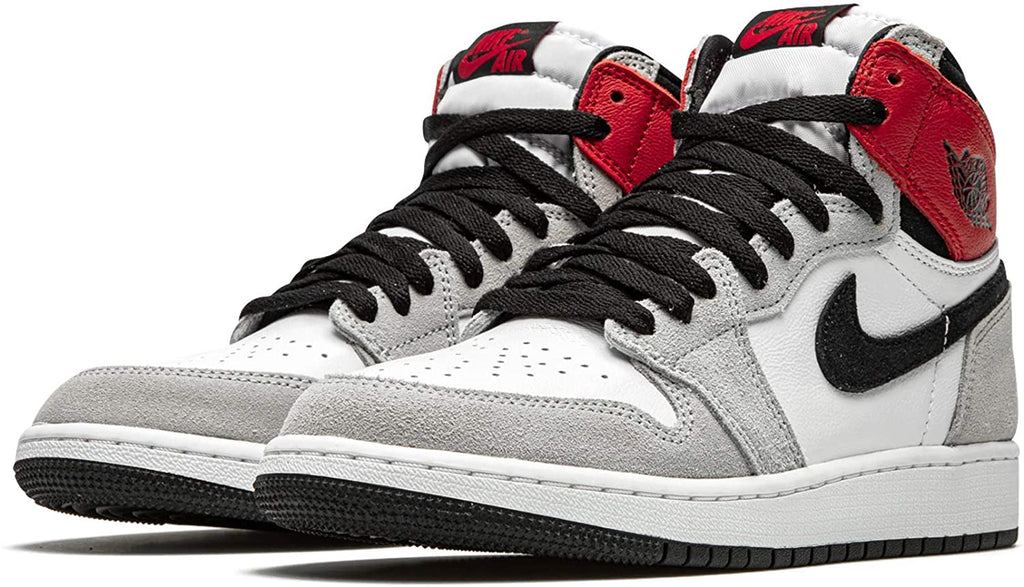 Grade School Youth Size Nike Air Jordan Retro 1 High OG 'Smoke Grey' 575441 126