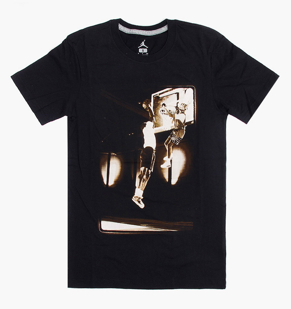 Men's Jordan T-shirt Photo Slam Design Short Sleeve 619943 010