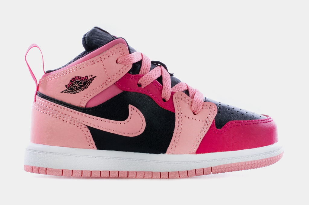 Toddler Sizes Nike Air Jordan Retro 1 Mid 'Coral Chalk' 640735 662