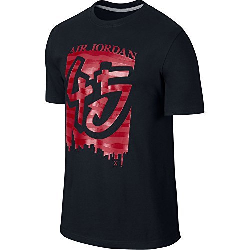 Men's Jordan T-shirt AJ 10 Skyline Double Nickel Short Sleeve 642504 010