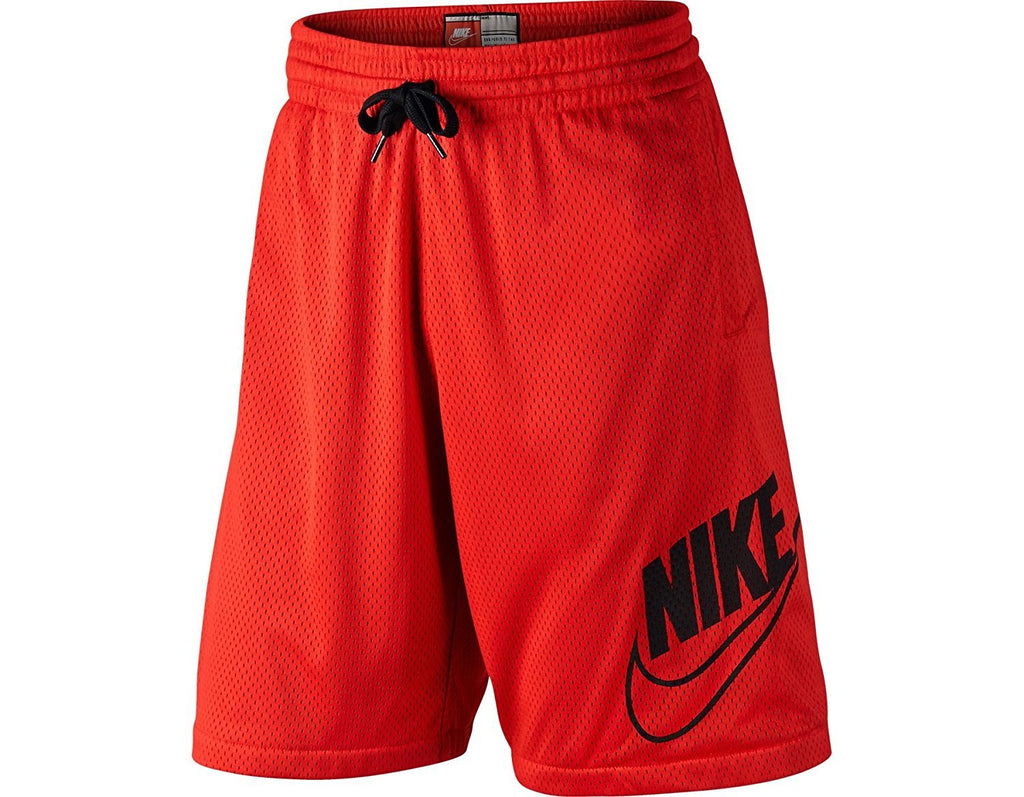Men's Nike Shorts AW77 Franchise Mesh Athletic Red/Black 645571 657