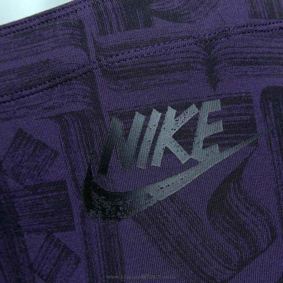 Women's Nike Sports Wear Leggings Leg A See Purple/Black 805537 524