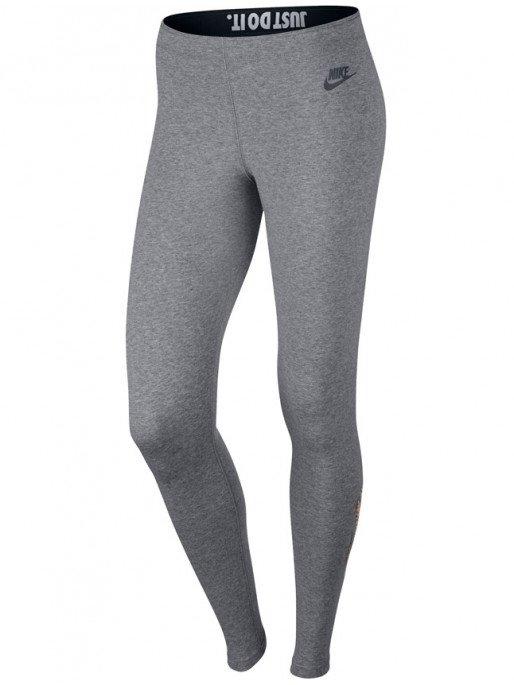 Women's Nike Sports Wear Leggings "Leg A See" Grey/Black/Bronze 806231 091