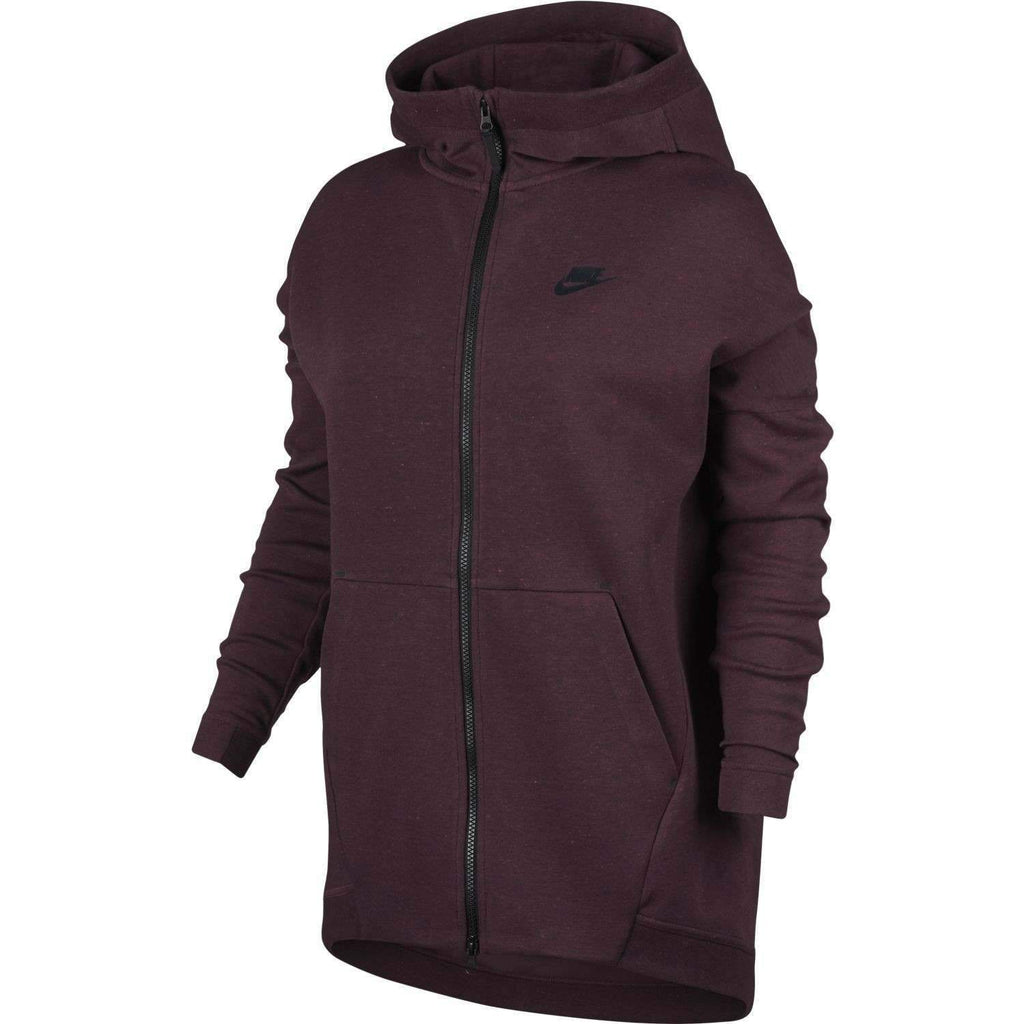 Women's Nike SweatShirt Tech Fleece Cape Hooded 811710 681