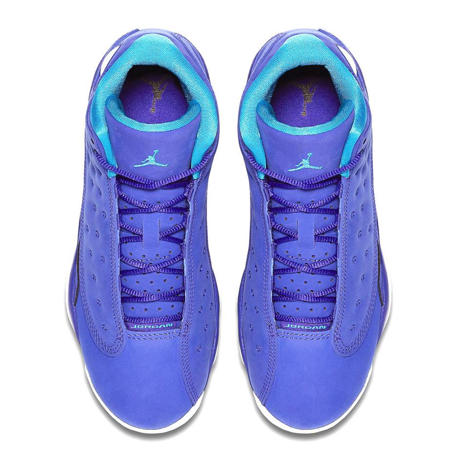 Grade School Youth Size Nike Air Jordan Retro 13 PE CP "Hornets" 824246 405