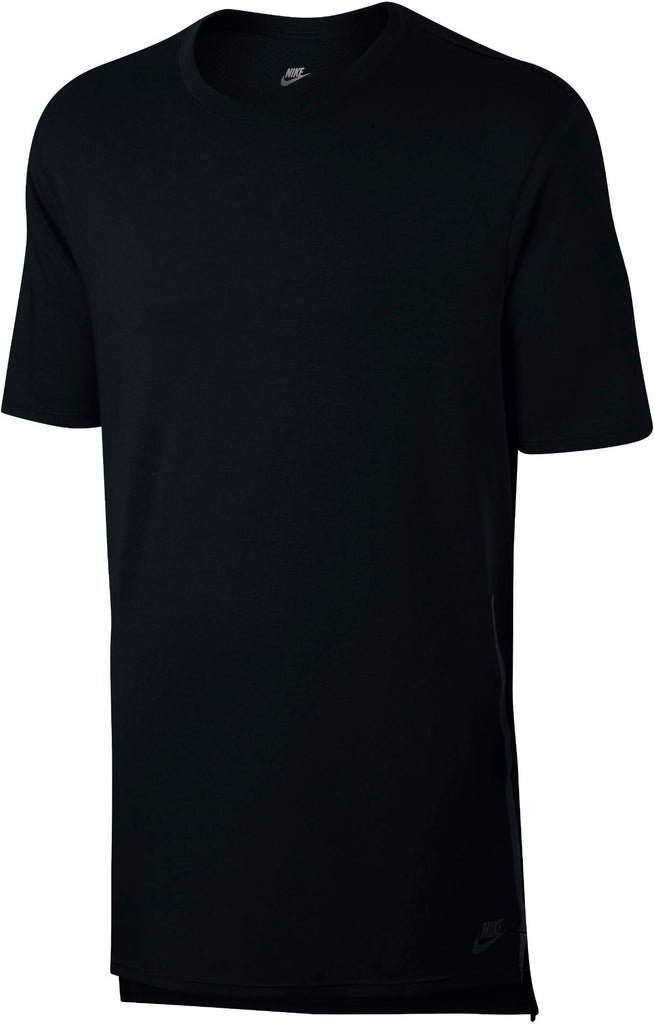 Men's Nike T-Shirt Drop Tail Bonded Short Sleeve 847507 010