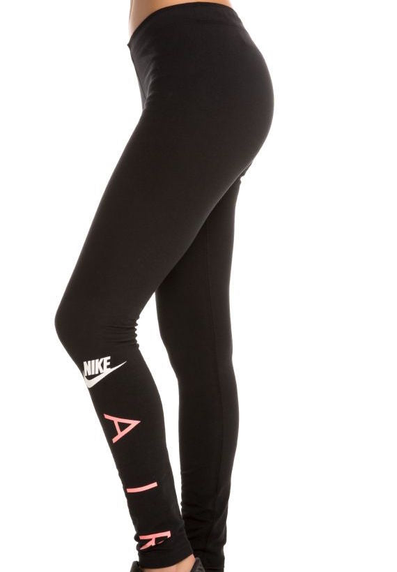 Women's Nike Leggings "Swoosh" Sports Wear 856855 010