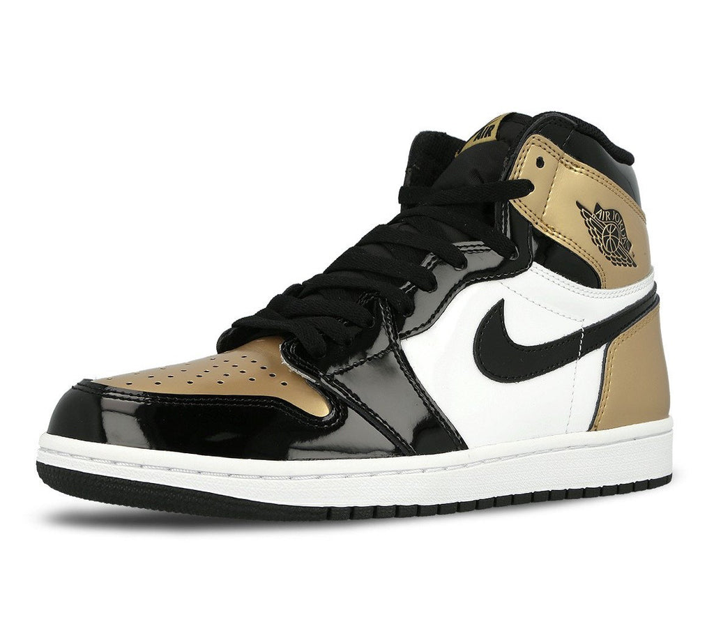 Men's Nike Air Jordan Retro 1 High OG NRG 'Gold Toe' 861428 007
