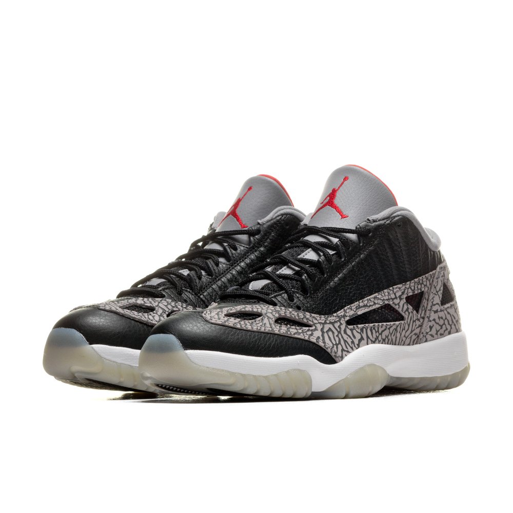 Men's Nike Air Jordan Retro 11 Low IE "Black Cement" 919712 006