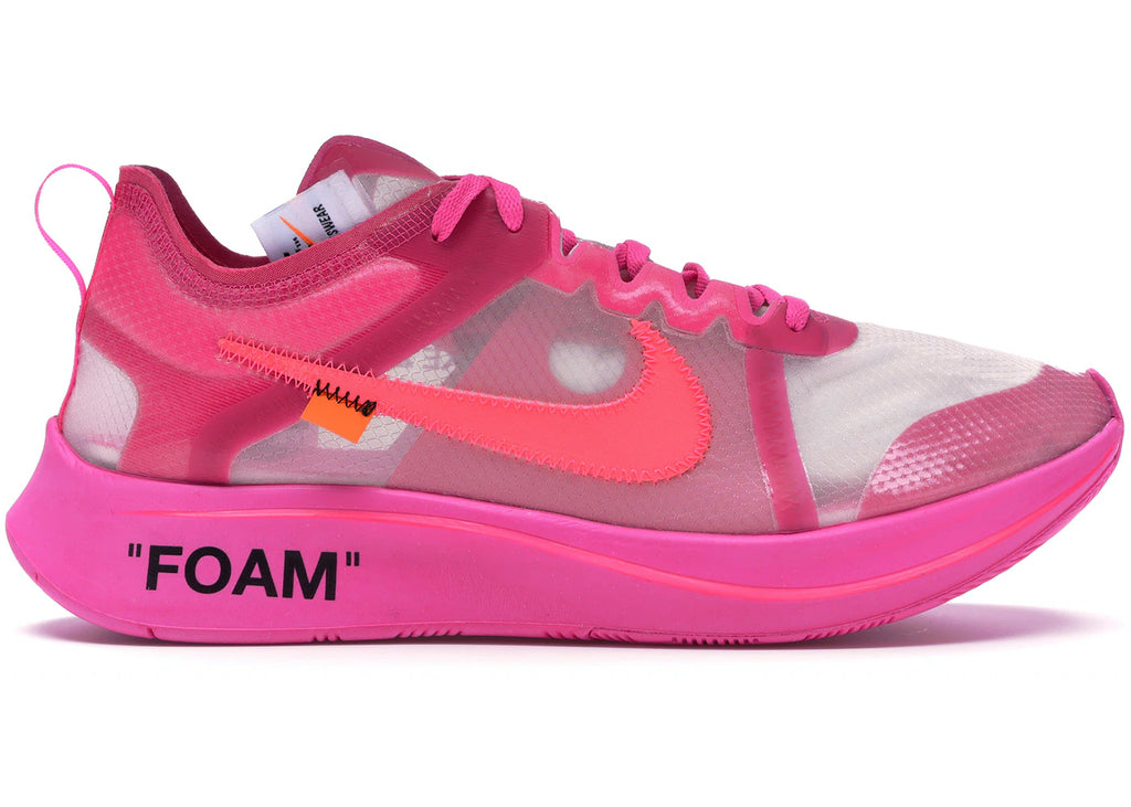 Men's Nike Off-White x Zoom Fly SP 'Tulip Pink' AJ4588 600